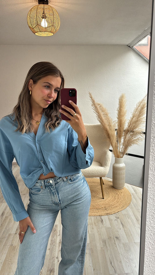 Cropped blouse
