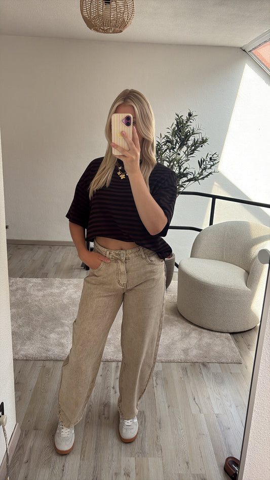 STRIPED SHIRT BRUIN