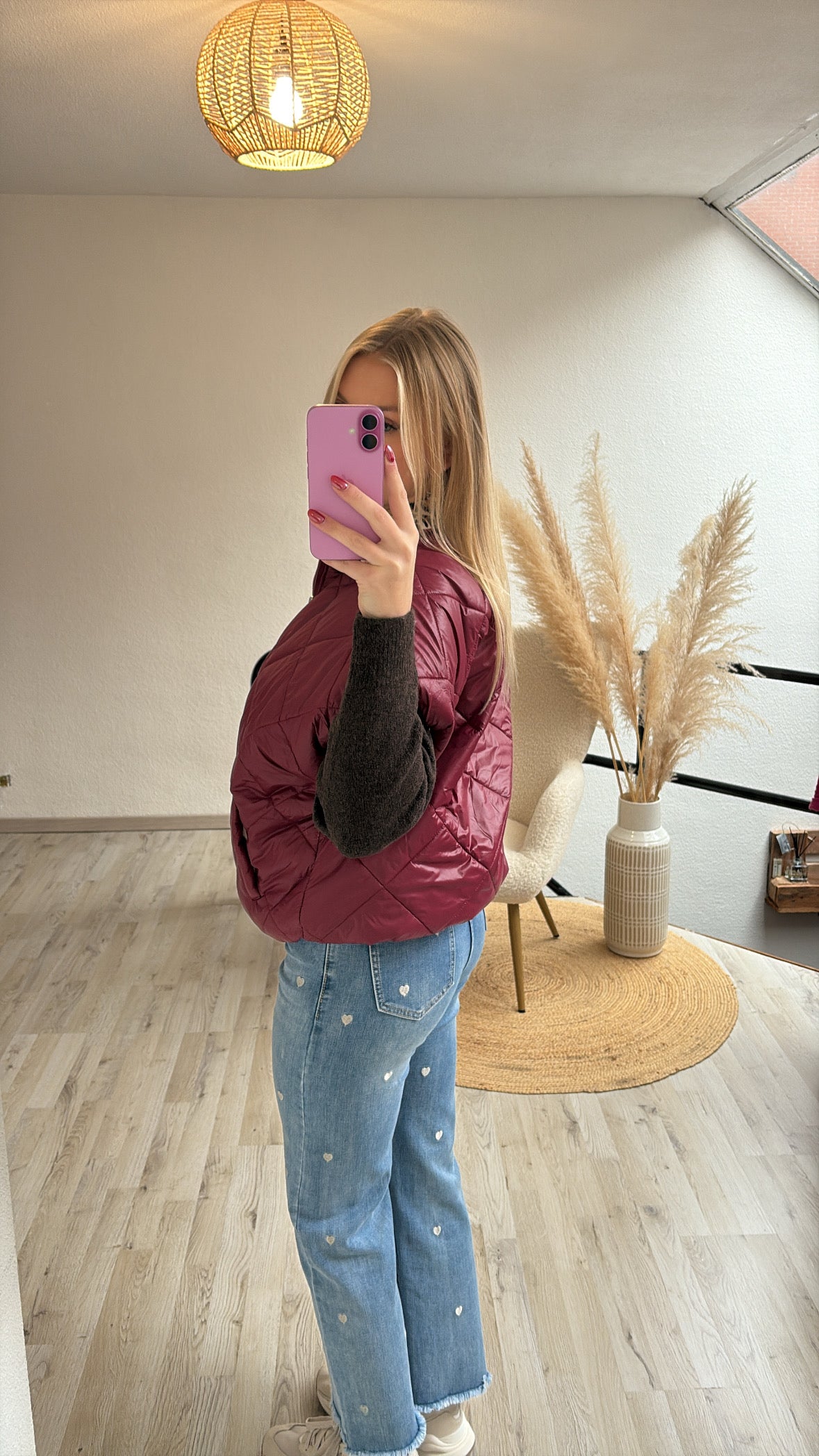 Omkeerbare bodywarmer