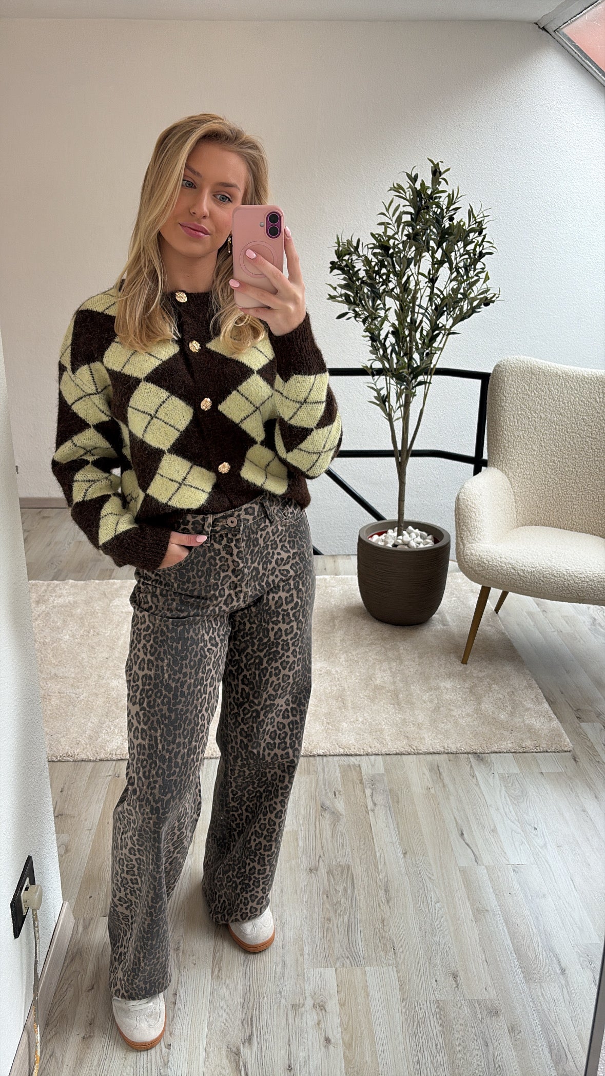 GERUITE VEST GEEL-BRUIN