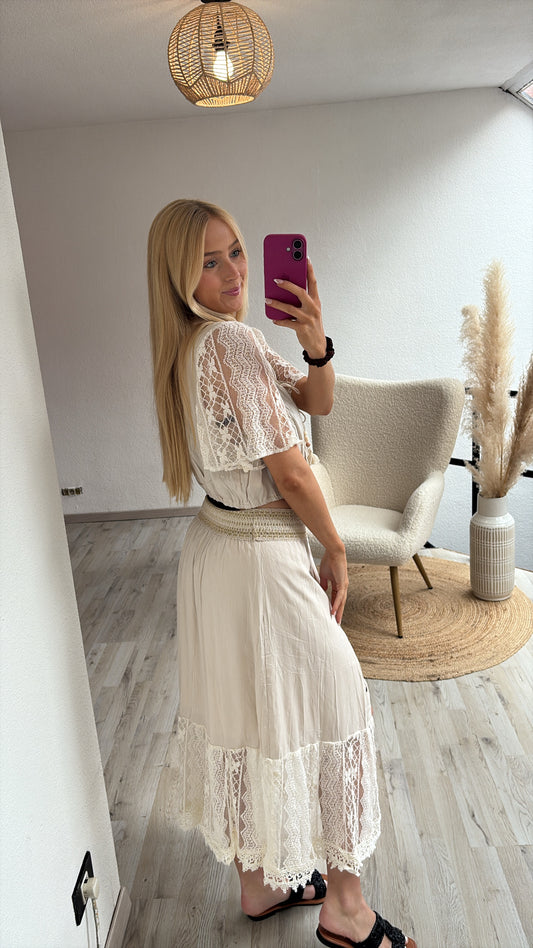 Beige boho set