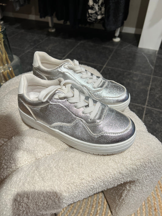 Sneakers zilver