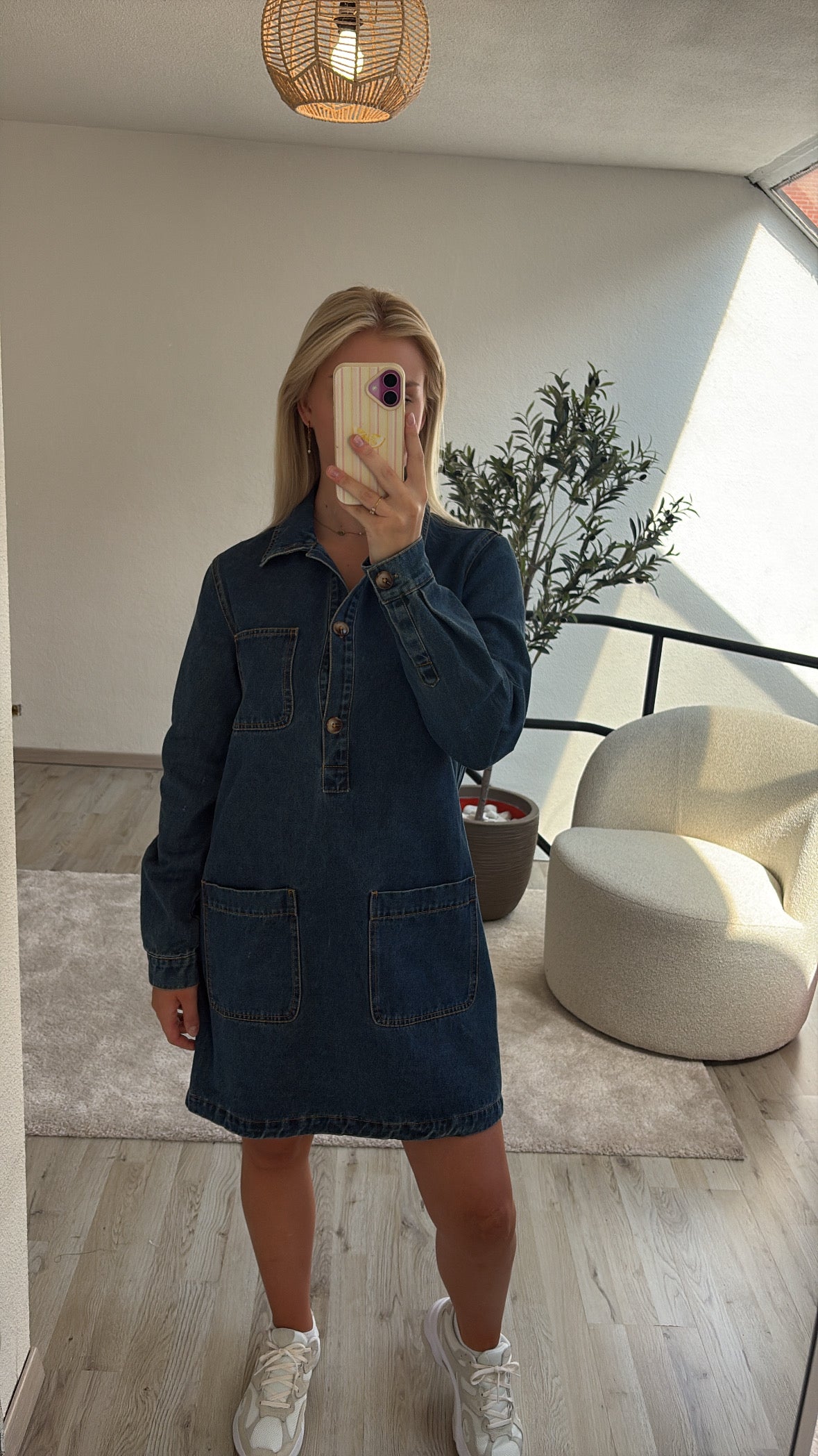 JEANSJURK BLAUW