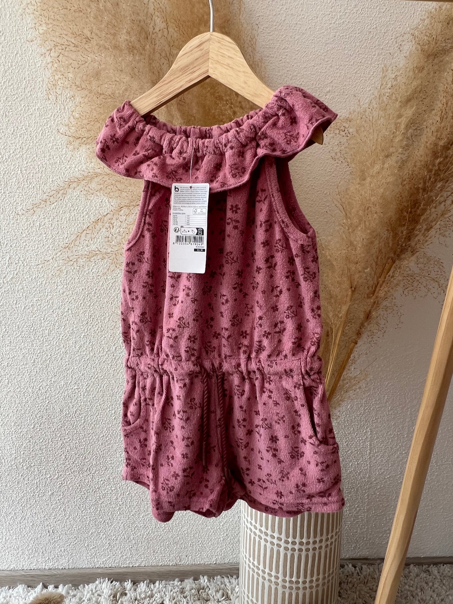 Badstof playsuit