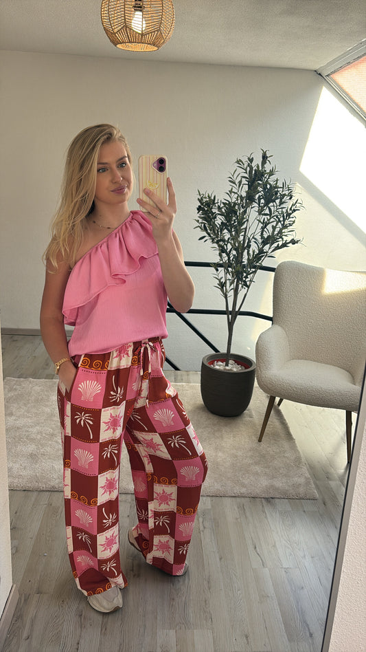 ONE SHOULDER TOP