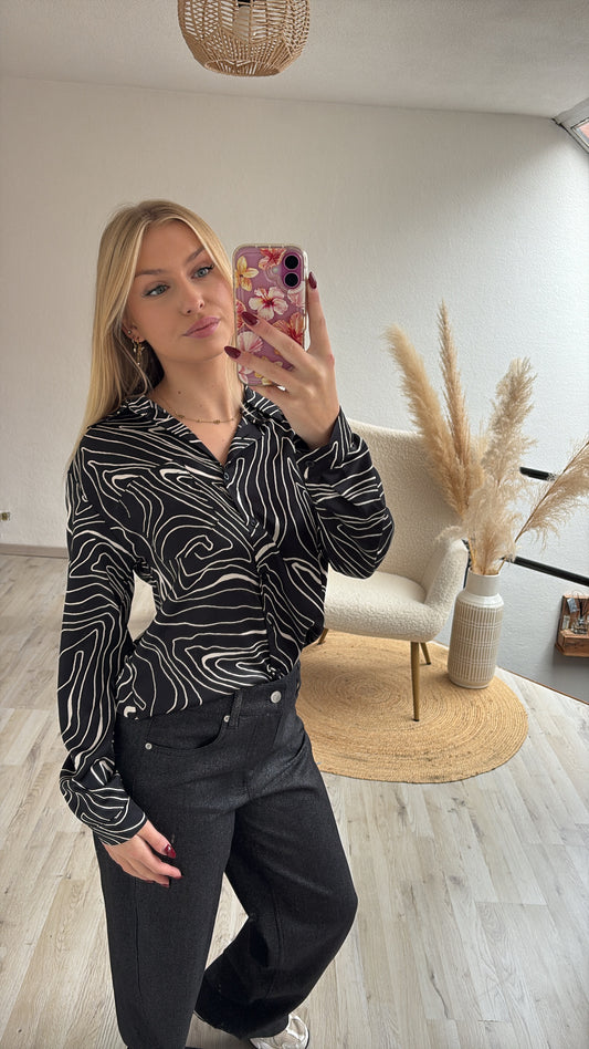 Blouse met print