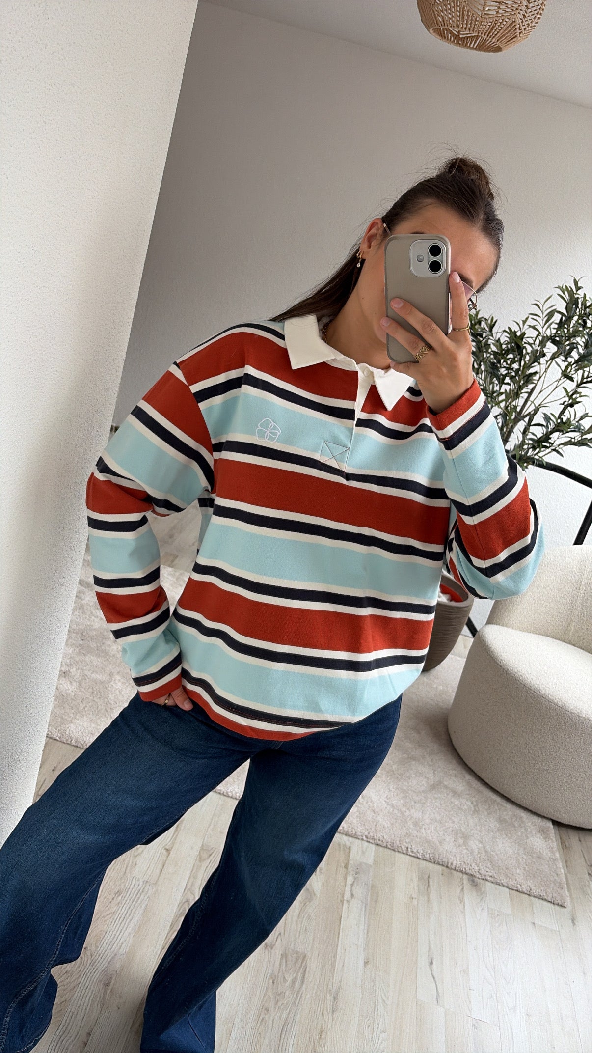 STRIPED POLO