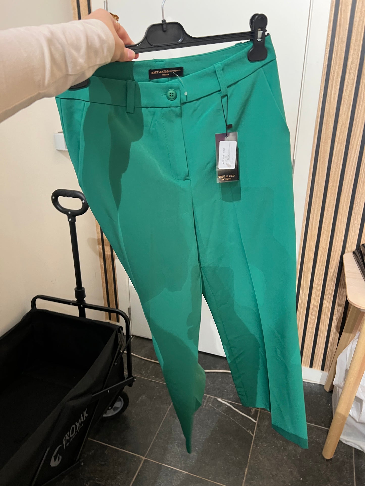 GROENE PANTALON