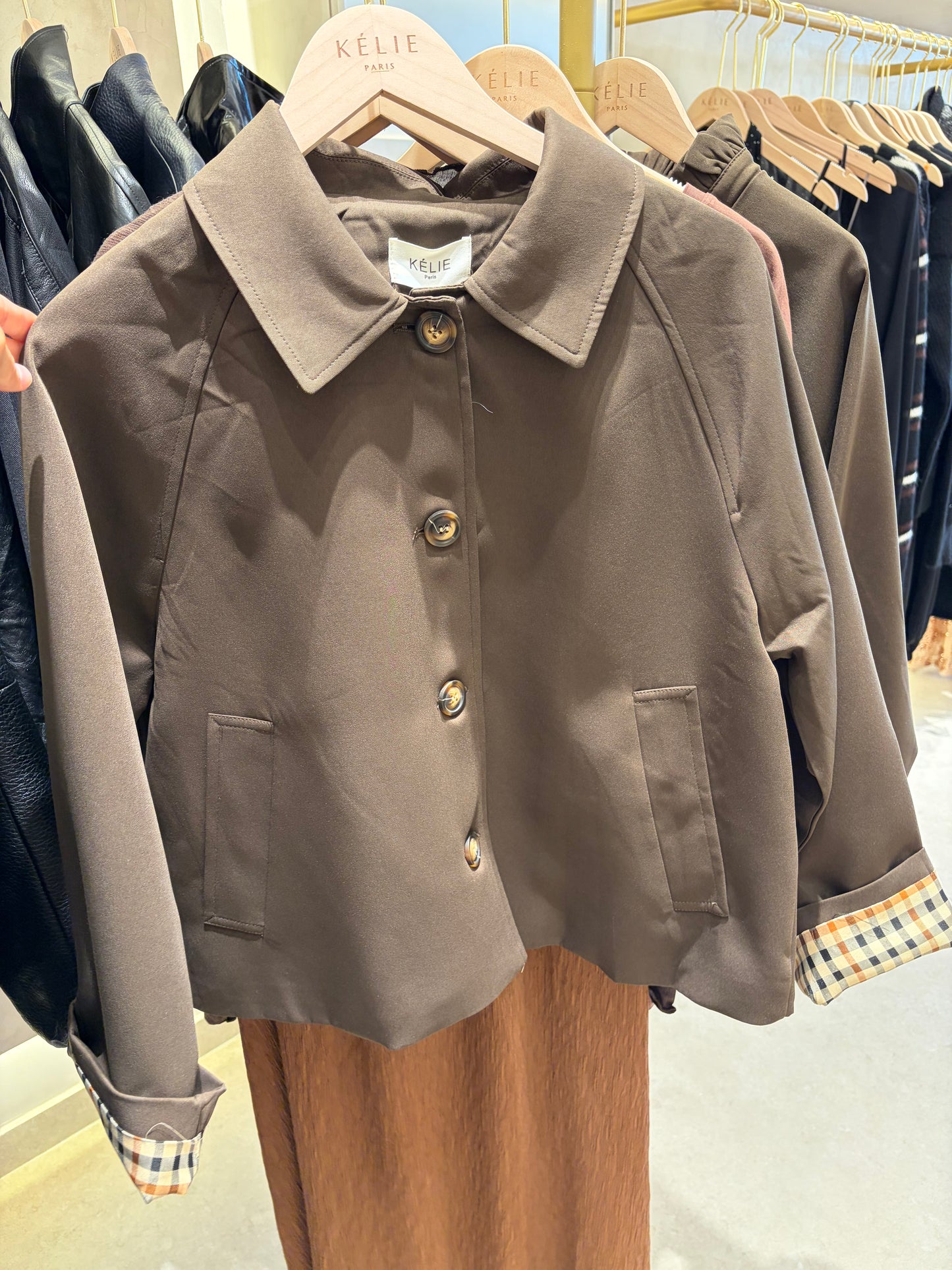 KORTE TRENCHCOAT