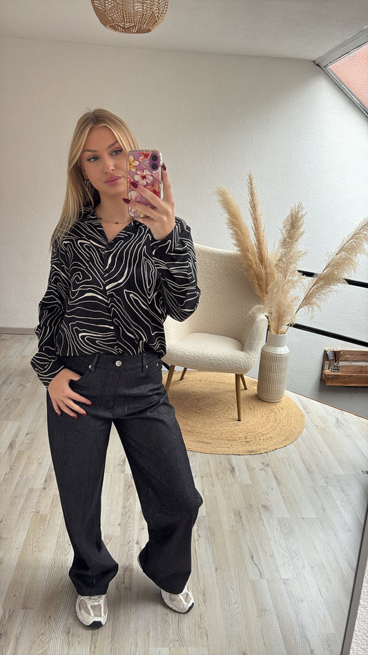 Blouse met print