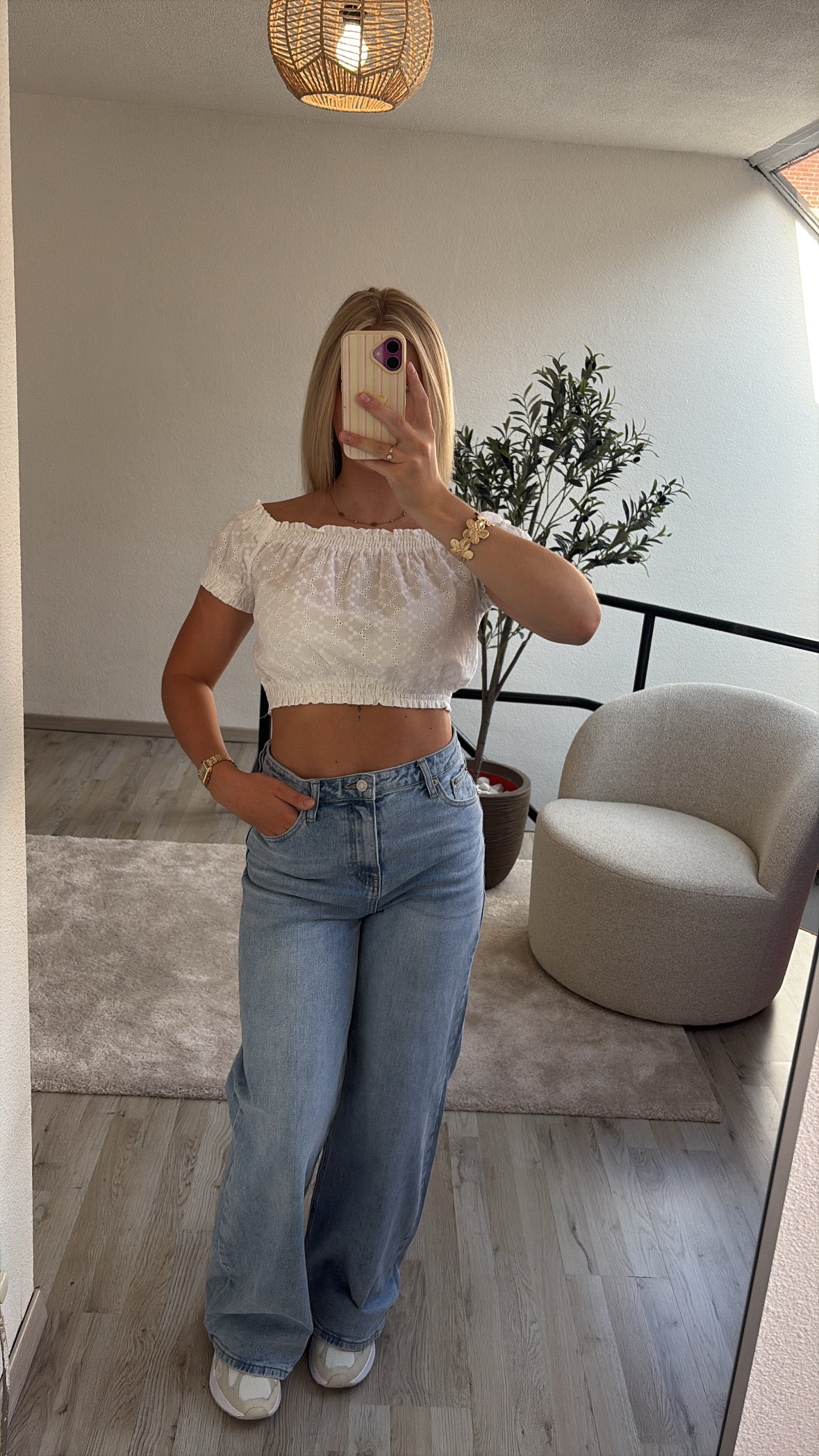 BRODERIE TOP