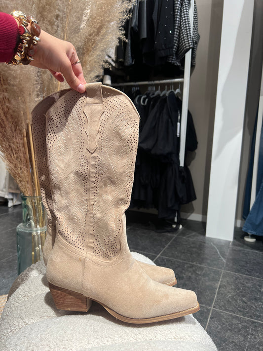 Boots cowboy beige