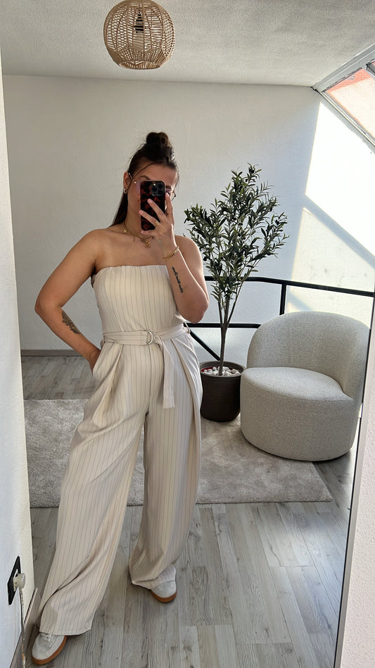 JUMPSUIT BEIGE
