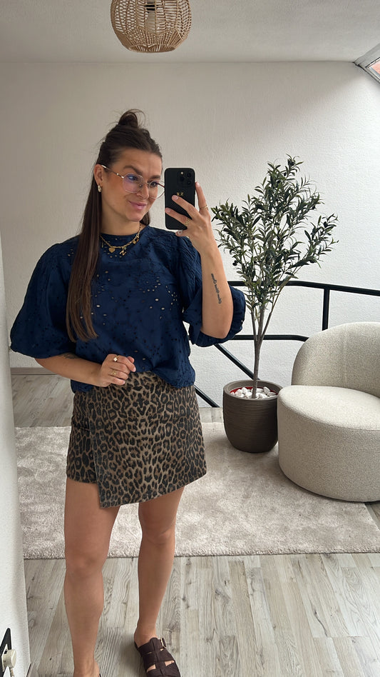 LEOPARD SKORT