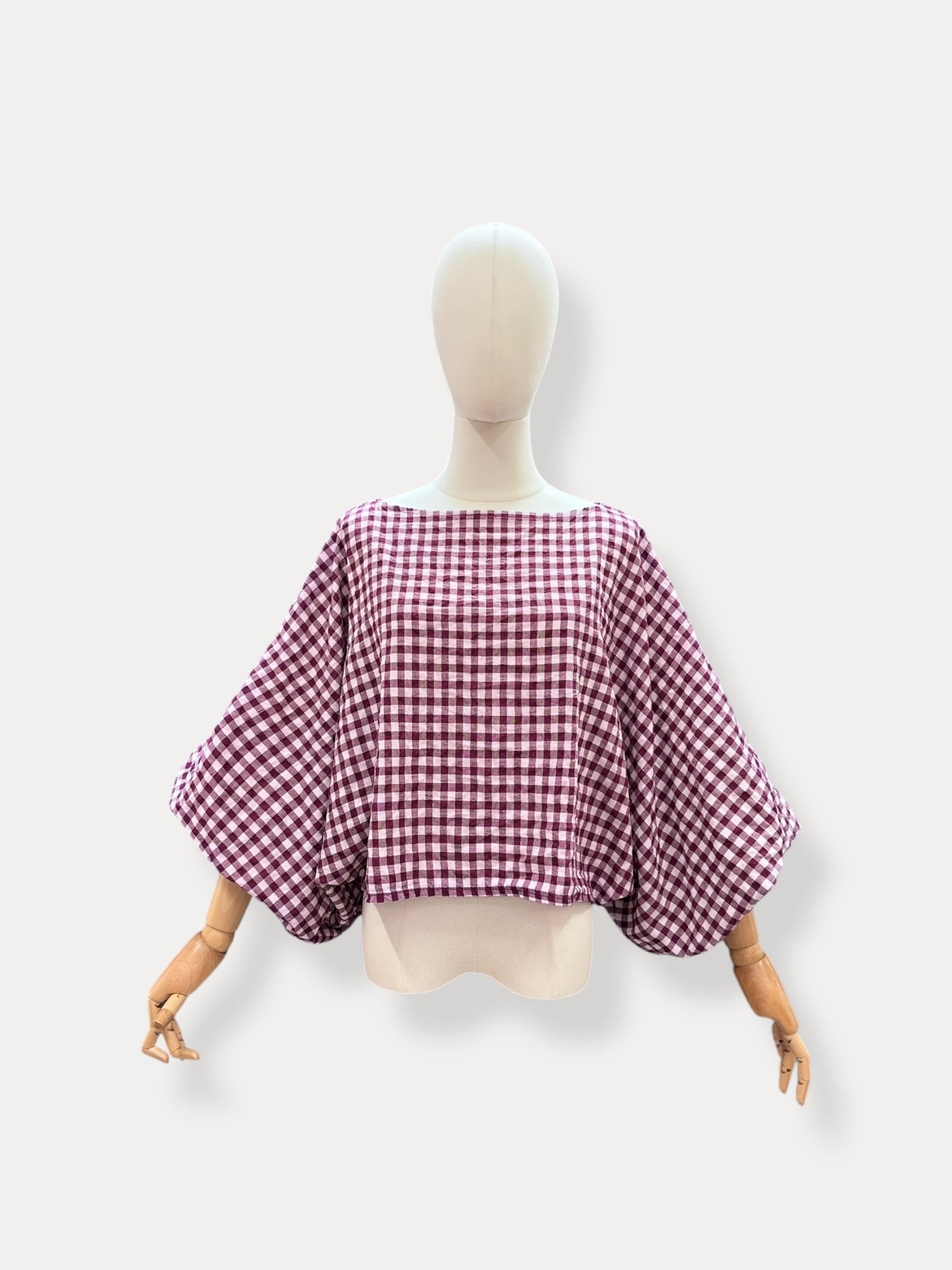 GERUITE BLOUSE VIOLET