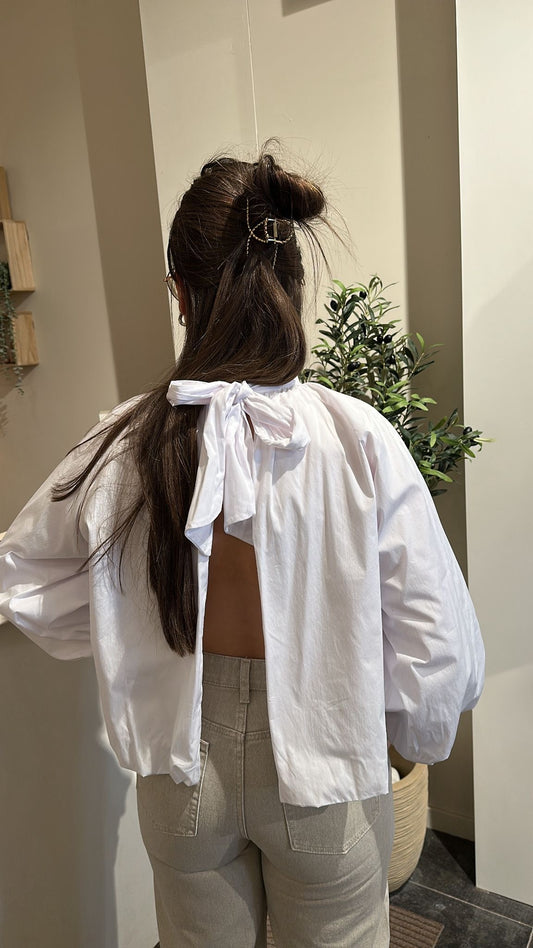 BLOUSE MET STRIK