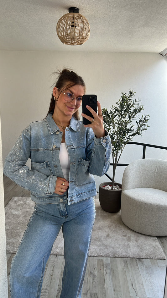 JEANSVEST GLITTER