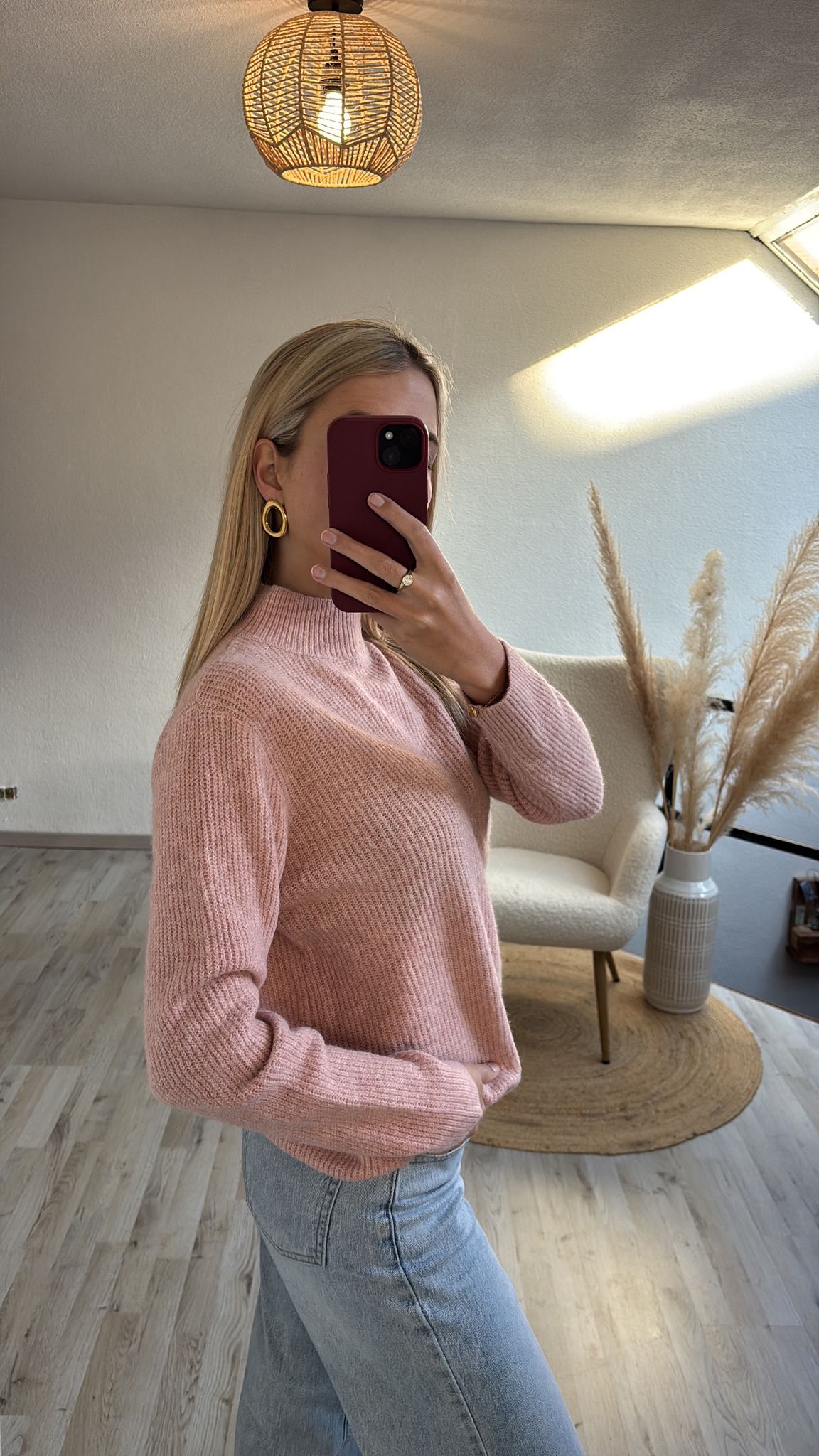Roze knit