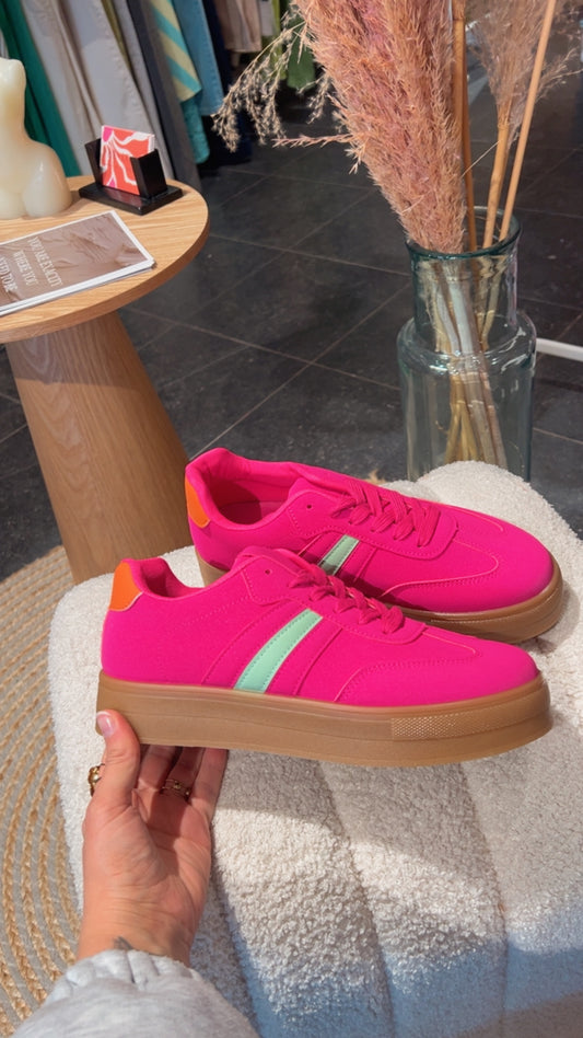 FUSCHIA SNEAKERS