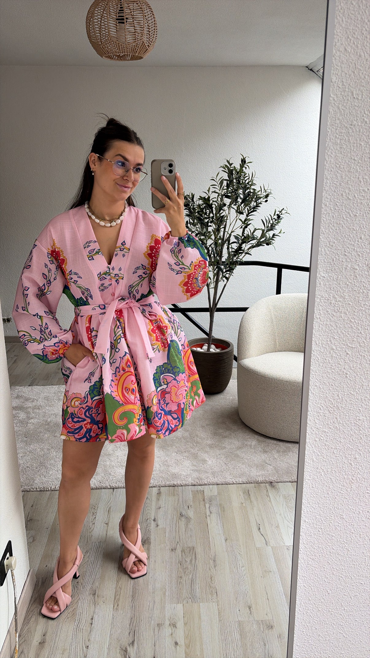 ROZE JURK PRINT