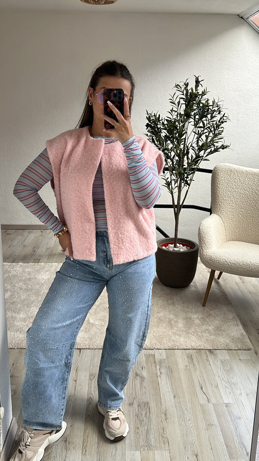 GILET ROZE