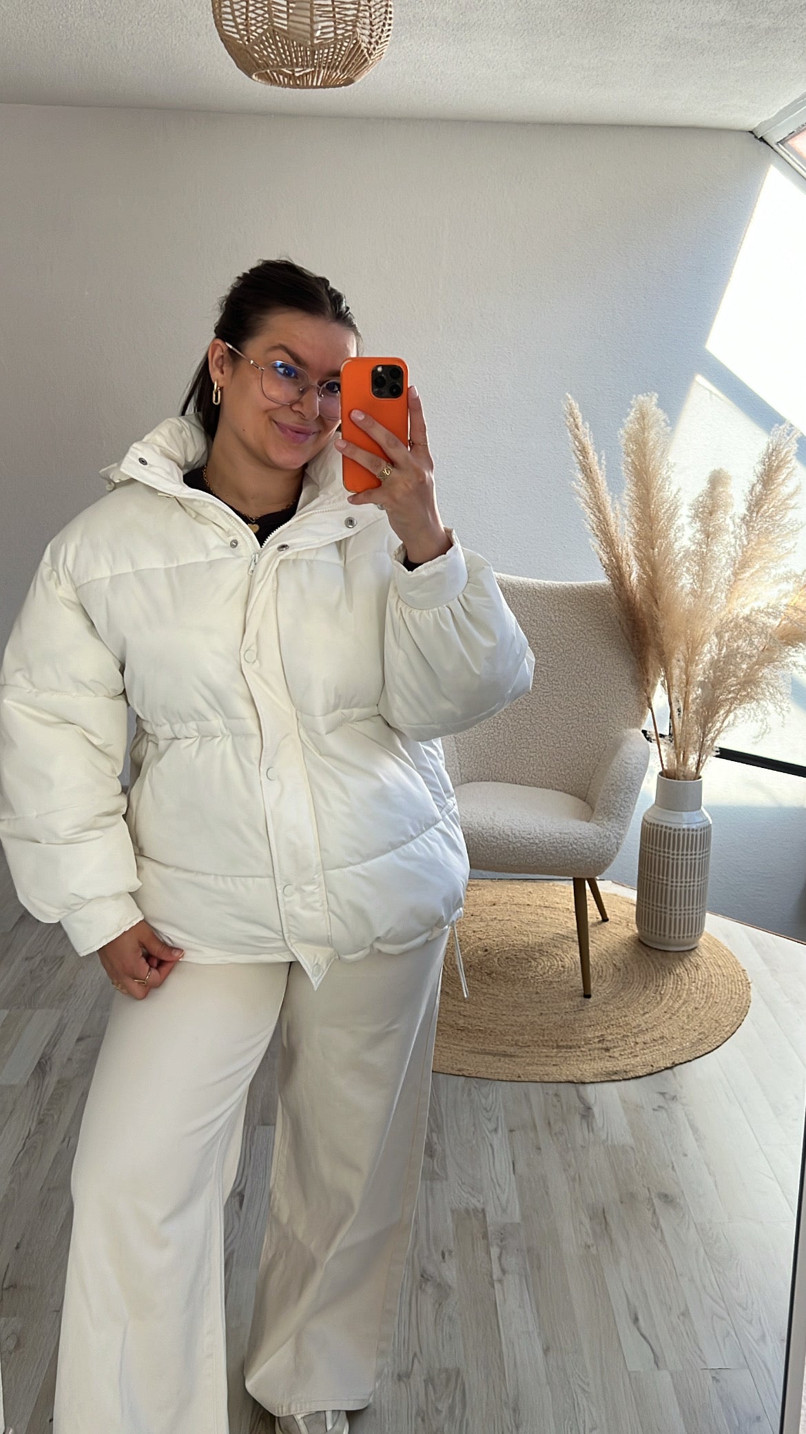 Witte jas