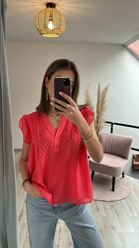Roze blouse