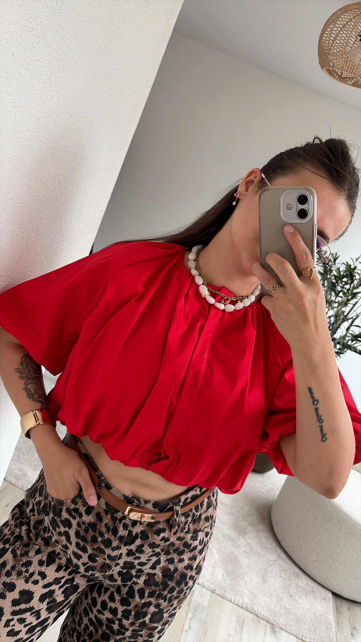 RODE PUFFY BLOUSE