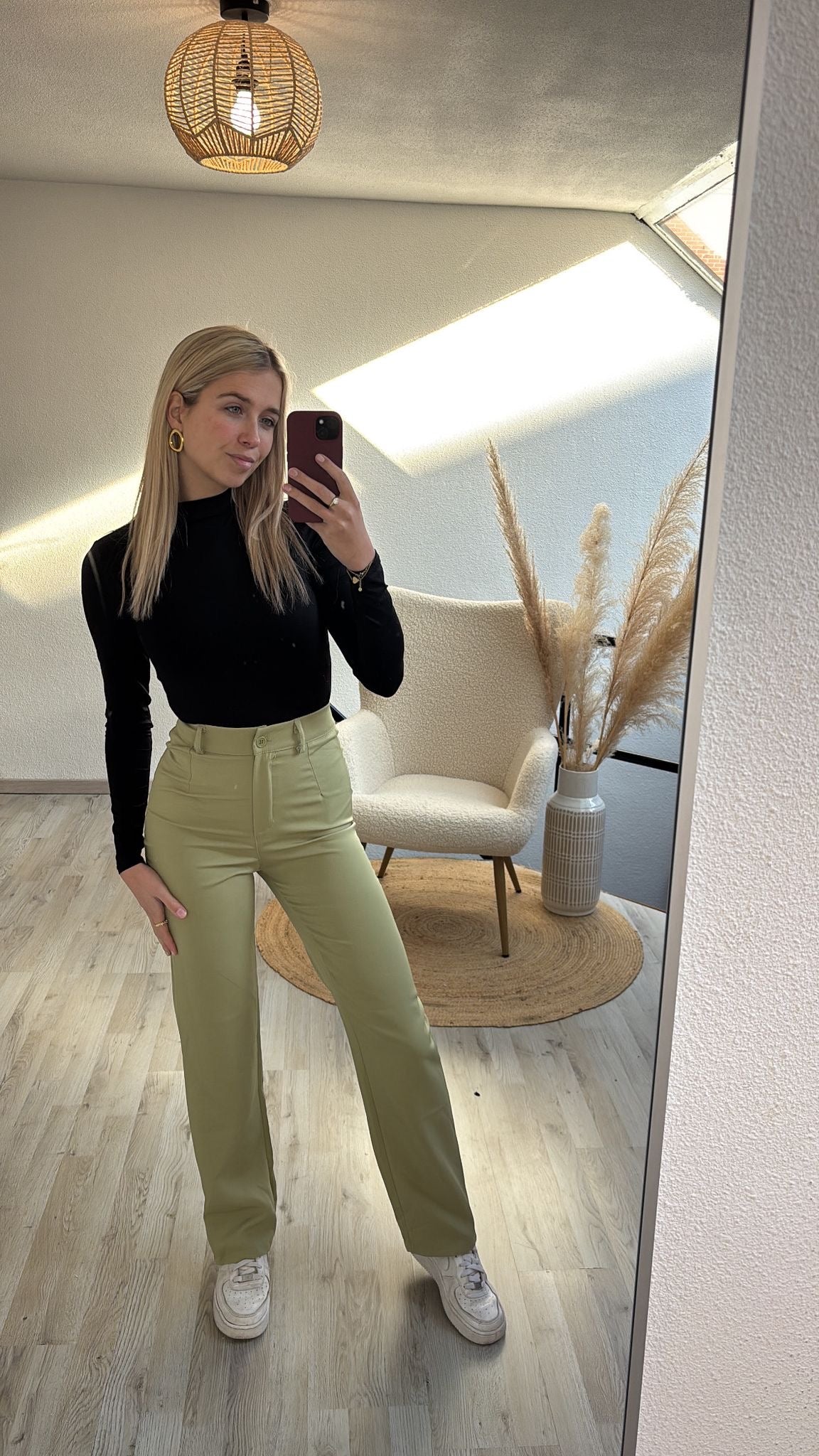 Groene pantalon