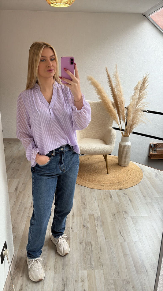 Lila blouse