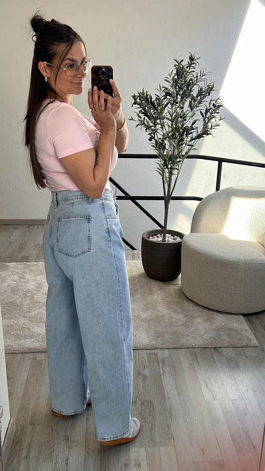 JEANS MET STRIK