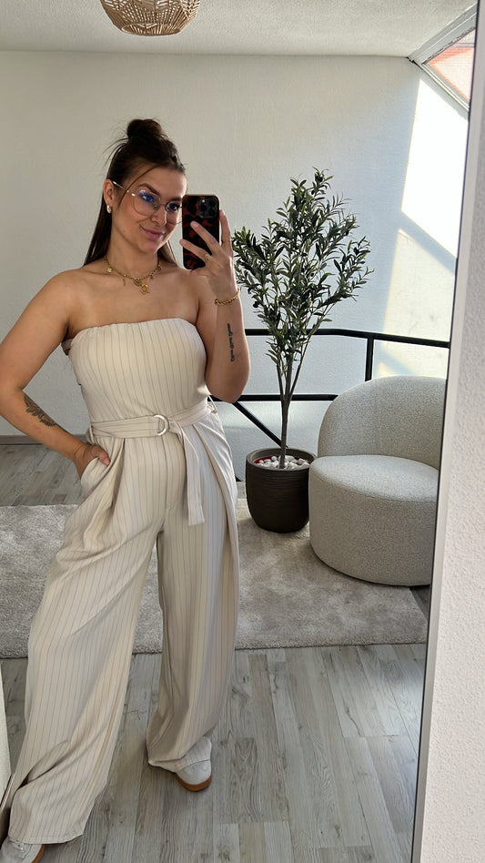 JUMPSUIT BEIGE