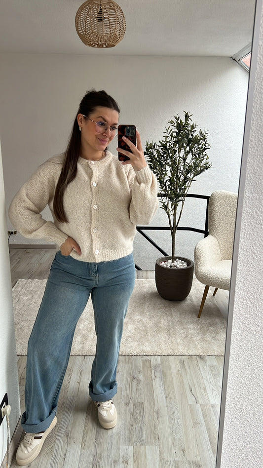 CREME CARDIGAN