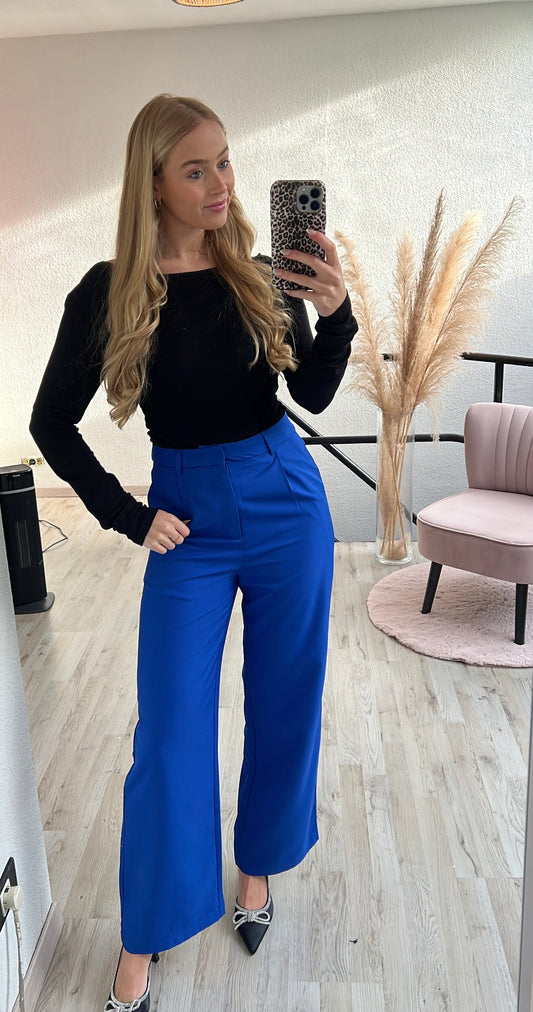 Blauwe pantalon