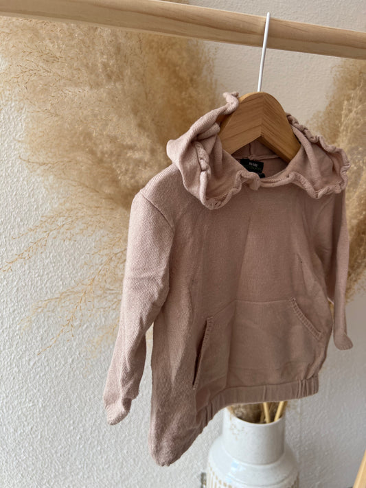 Beige hoodie