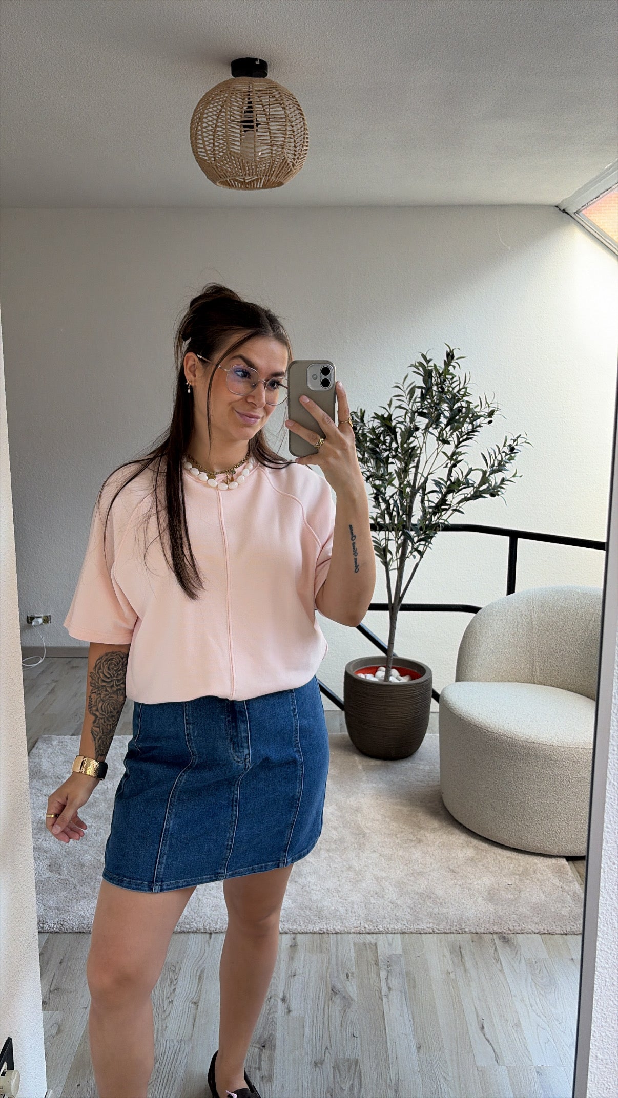 JEANSROKJE BLAUW