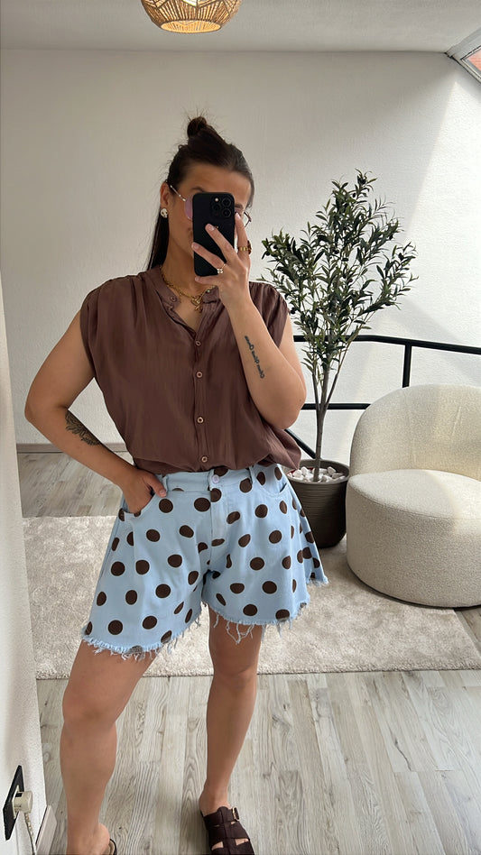 JEANSSHORT POLKADOT