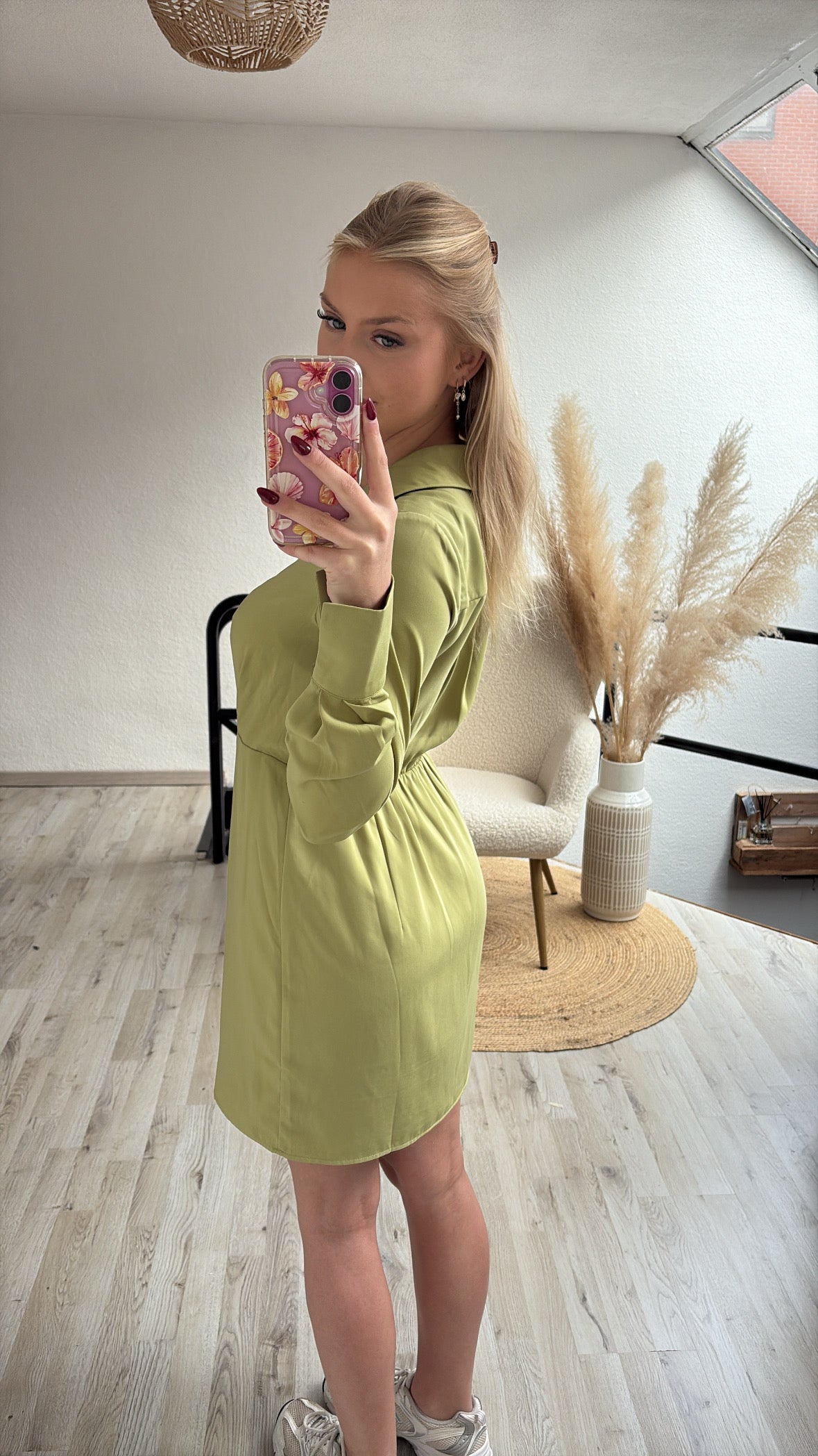 Groene jurk