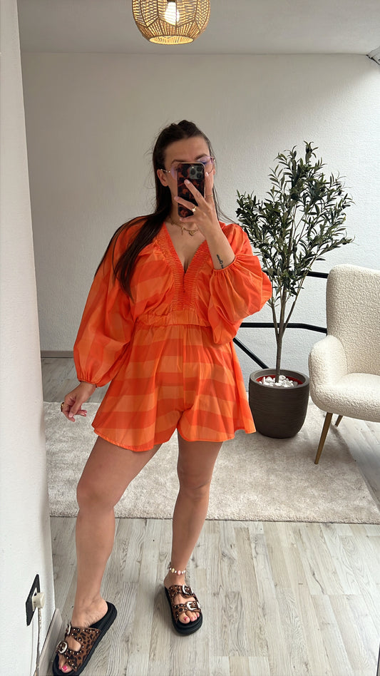 ORANJE PLAYSUIT