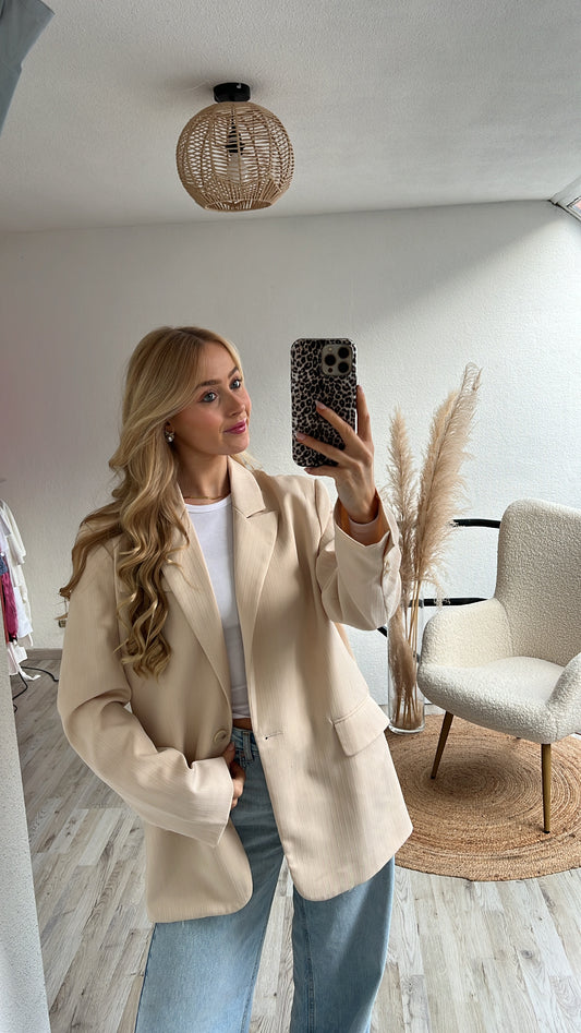 Beige blazer