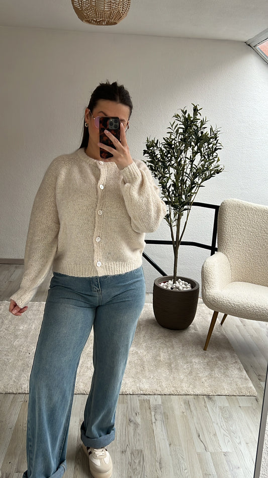CREME CARDIGAN