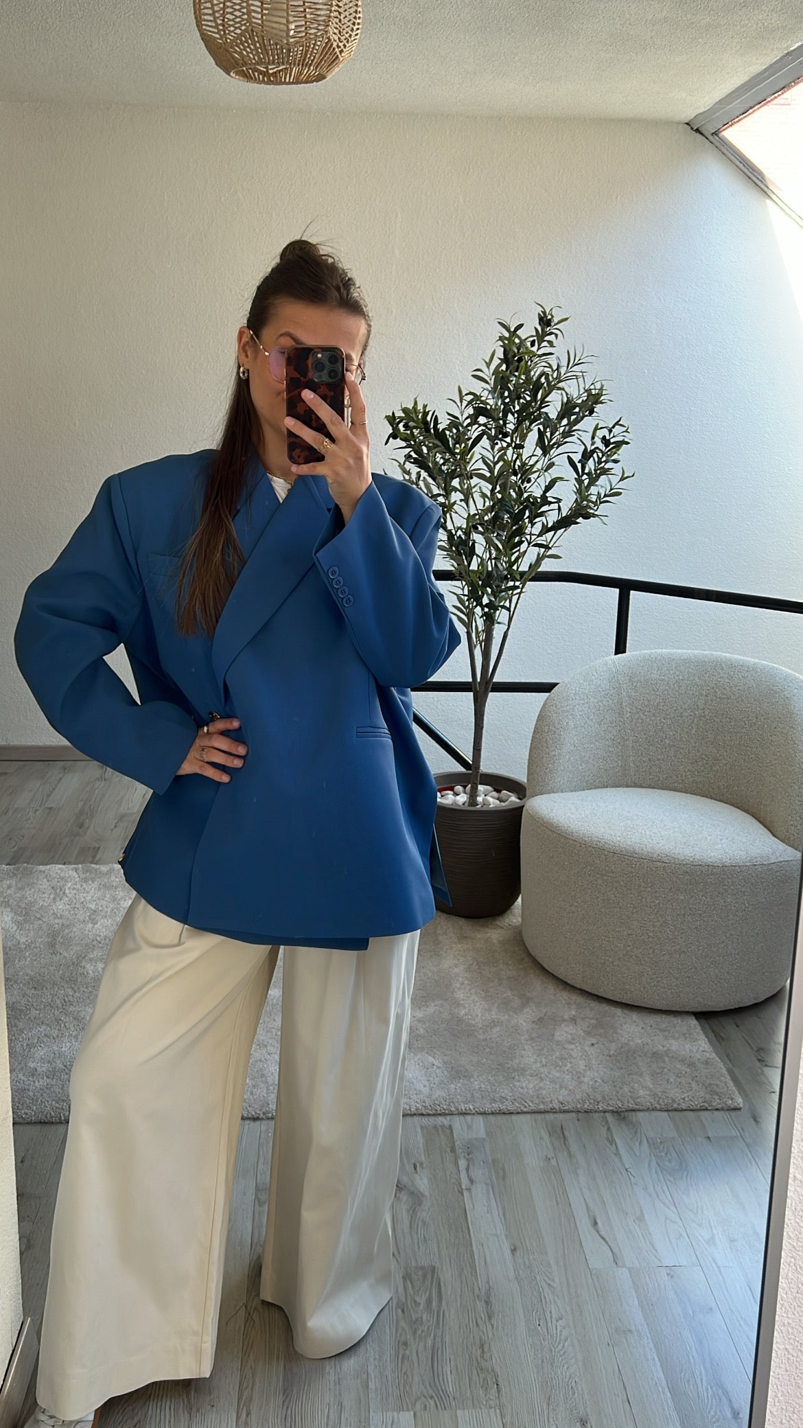 BLAZER BLAUW