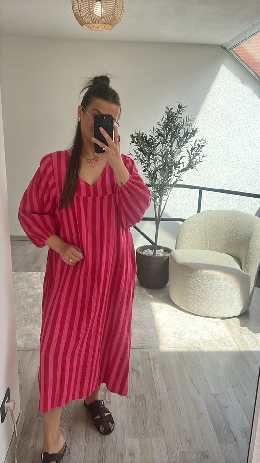 TETRA MAXIJURK ROZE-ROOD