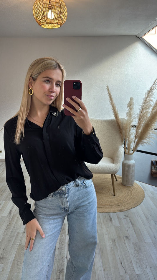 Zwarte blouse