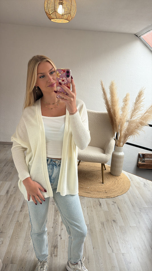 Witte cardigan