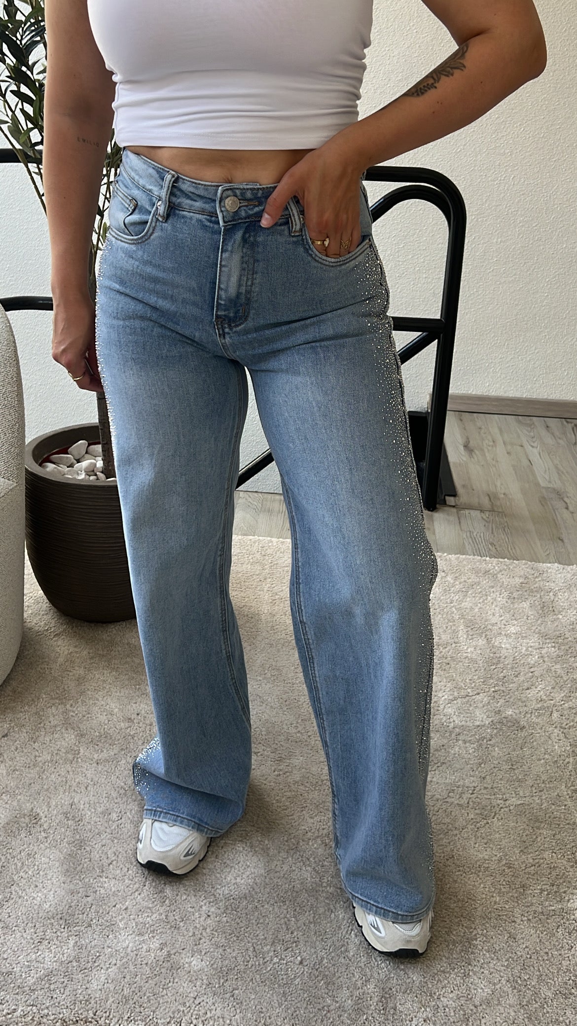 JEANS GLITTER