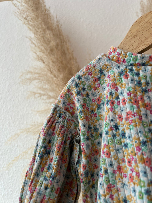 Gebloemde sweater