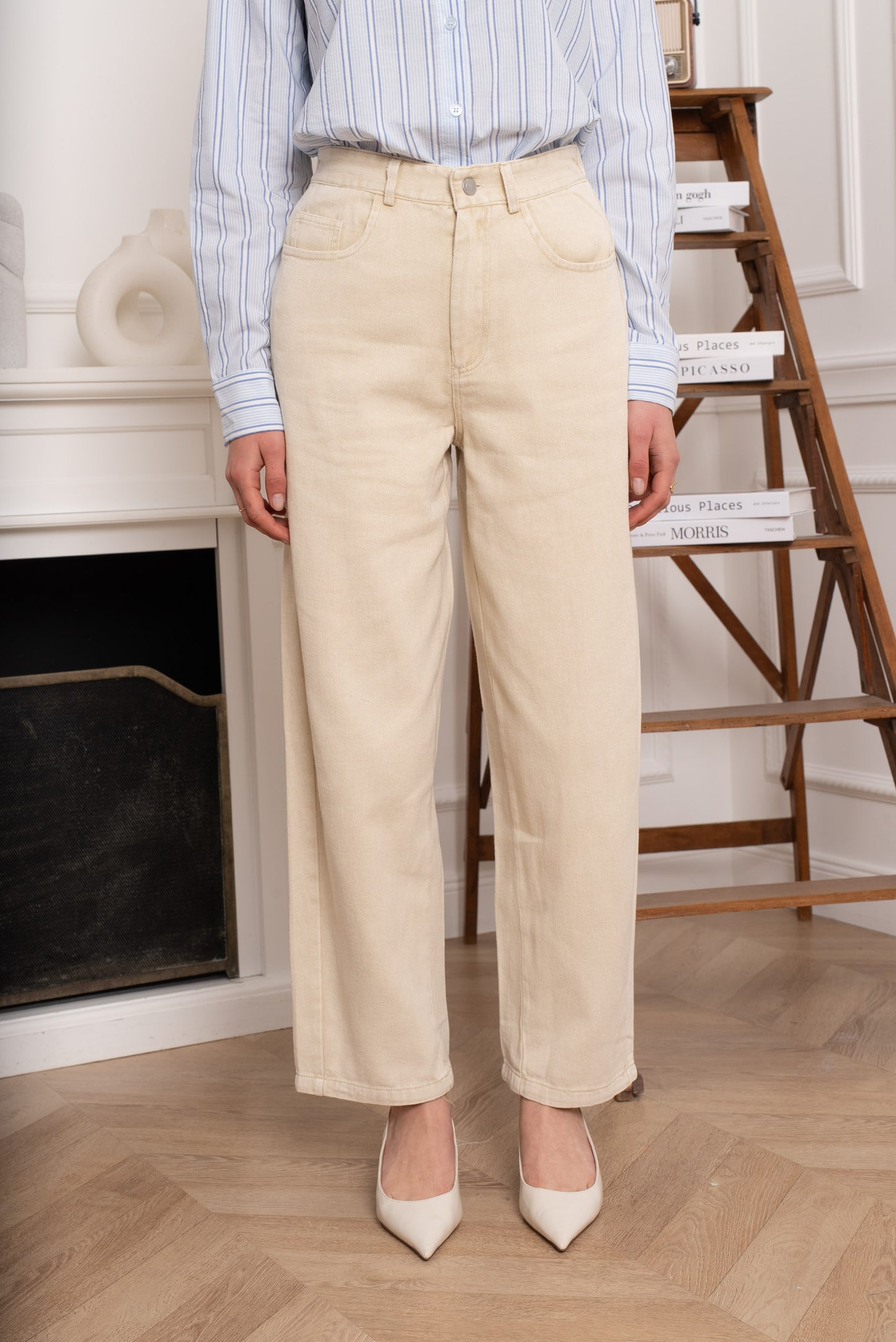 JEANS BEIGE