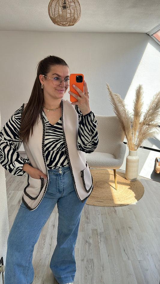 Gilet beige