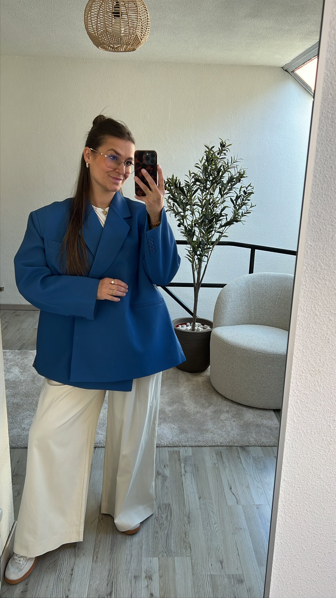BLAZER BLAUW